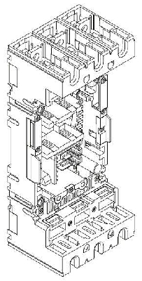 Основание втычного устройства с передн. присоед. 3п DRX 250 HP Leg 669330