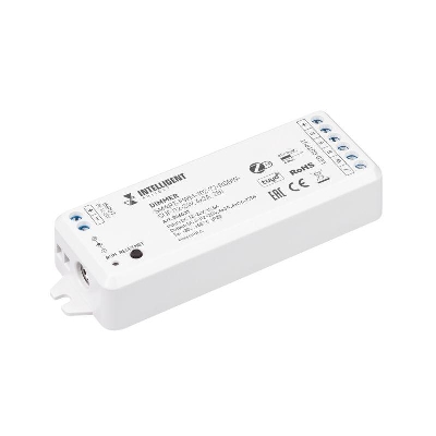 Диммер SMART-PWM-102-72-RGBW-SUF 12-24В 4х3А ZB пластик INTELLIGENT ARLIGHT 046537