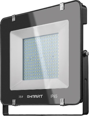 Прожектор светодиодный 14 345 OFL-200-6.5K-BL-IP65-LED 200Вт 6500К IP65 18000лм черн. ОНЛАЙТ 14345