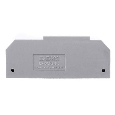 Компенсатор ширины для клемм KRUKB-3-5 (уп.100шт) DKC DP-KRUKB-3-5