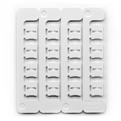 Маркировка бабочка Dкаб=1.9-4.1мм L=15мм (уп.320шт) DKC BF151941