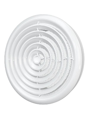 Диффузор dK фланец d125 сетка d164 пластик ERA 12.5dK