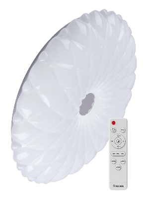 Светильник светодиодный PREMIUM ASTRA 55Вт 230В 3000-6500К 4400лм IP40 385х90мм настенно-потолочный управляемый с пультом ДУ КОСМОС KSAstr55W