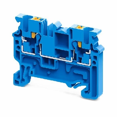 Клемма проходная push-in OptiClip CP-2.5-I-BU-24А (0.2-2.5) син. КЭАЗ 331839