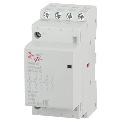 Контактор модульный КМ25-40 AC PRO NO-902-298 ЭРА Б0049163