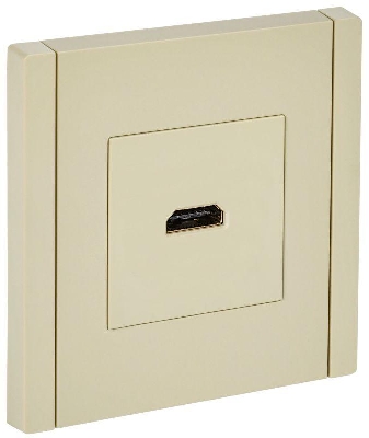 Розетка HDMI FORTE&PIANO FP440 ваниль IEK FP-H10-K10