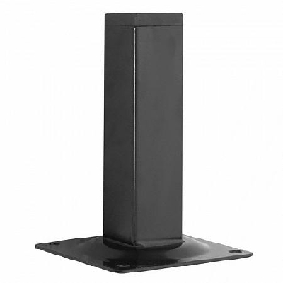 Ножка квадратная нерегулируемая 25х25х100мм метал. черн. Tech-Krep/Zitar 151296