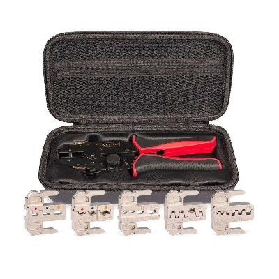 Пресс-клещи с набором матриц CTD+5 серия QUICK PRO КВТ 101859