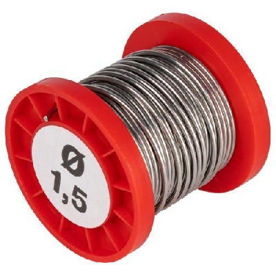 Припой для пайки ПОС 61 проволока d1.5мм катушка 100гр Эра Б0061079