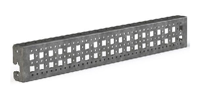 Рейка монтажная перфорированная широкая Д400 AleSta (уп.2шт) EKF AleSta-ARW400