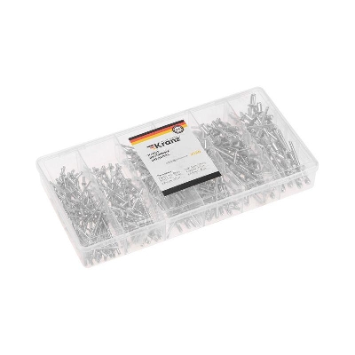 Набор вытяжных заклепок (320шт/уп) Kranz KR-01-3101-19