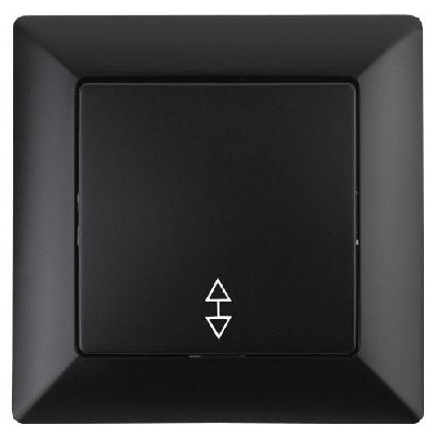 Переключатель 1-кл. СП Solo 4-103-05 10А 250В IP20 антрацит Intro Б0053581