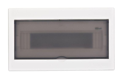 Корпус встраиваемый дв. 1 ряд 13 мод. IP41 ЩРВ-П пласт. прозр. DEKraft 31053DEK