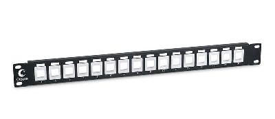 Патч-панель модульная 19дюйм 1U 16 портов для неэкранир. модулей Cabeus 7950c