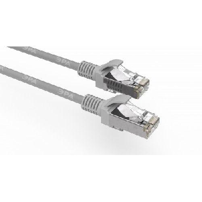 Патч-корд кат.5E F/UTP экранир. 1.5м Simple сер. Эра Б0051381