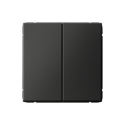 Переключатель 2-кл. ArtGallery 10AX быстрозажим. клем. механизм базальт SE GAL001465S