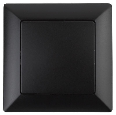 Выключатель 1-кл. СП Solo 4-101-05 10А 250В IP20 антрацит Intro Б0053548