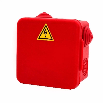 Коробка распределительная огнестойкая 100х100х50мм IP54 КРОПС-П1 FRJB-KM-P1-10-03-КРОПС-IP54 КРОПС-П1 для кабелей до 10кв.мм 3 клеммы КМ KR0018