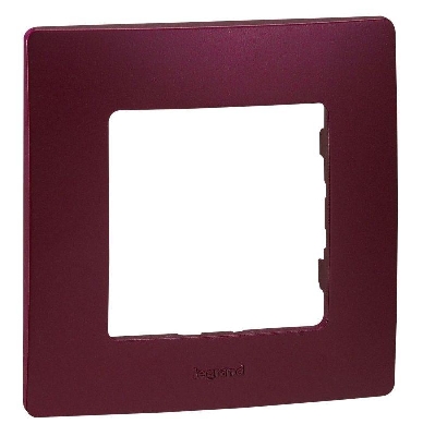 Рамка 1-м Etika сливовый IEK 672561