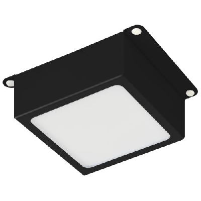 Светильник светодиодный DVO21-06-O-4K80-5-B 6Вт 4000К 460лм грильято 100х100 Домино черн. опал Эра Б0069622