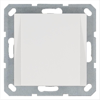 Вывод кабеля механизм бел. глянцевый Jasmart G8210W