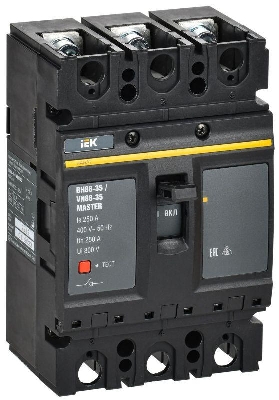 Выключатель-разъединитель 3п 250А ВН88-35 KARAT MASTER IEK KAM-VN30-3-0250