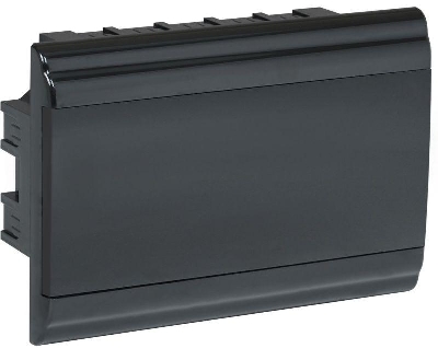 Корпус модульный встраиваемый ЩРВ-П-12 PRIME IP41 пластик. черн. IEK MKP13-V-01-12-41-K02