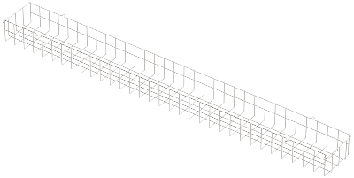 Решетка защитная 97 856 для ДСП/ДСО 1600х176 Innolux 97856