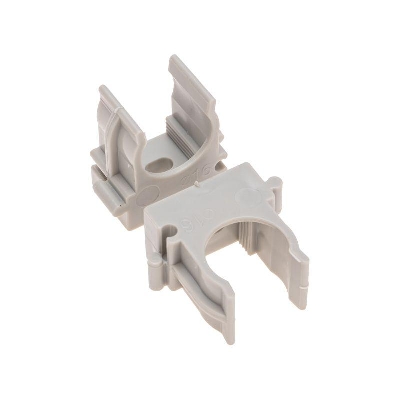 Держатель для труб (клипса) d16мм для монтажного пистолета сер. Rexant 28-0416-1