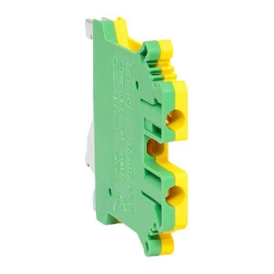 Колодка клеммная винтовая 2.5 UT земля EKF scr-ut-2.5-pe