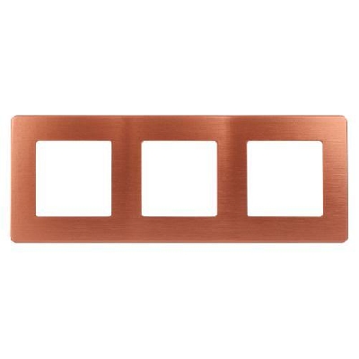 Рамка 3-м 12-5103-14 сатин медь Эра Б0052527