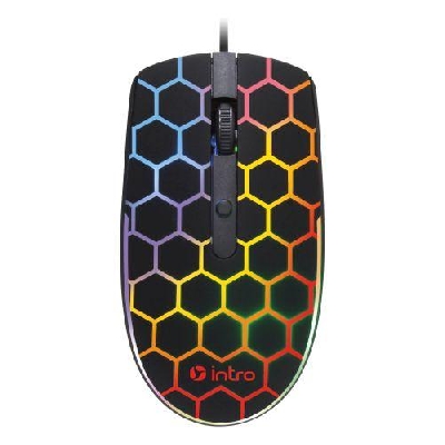Мышь MG278 игровая проводная 800-3600dpi черн. Intro Б0060196