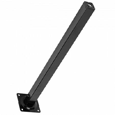 Ножка квадратная нерегулируемая 25х25х300мм метал. черн. Tech-Krep/Zitar 151271