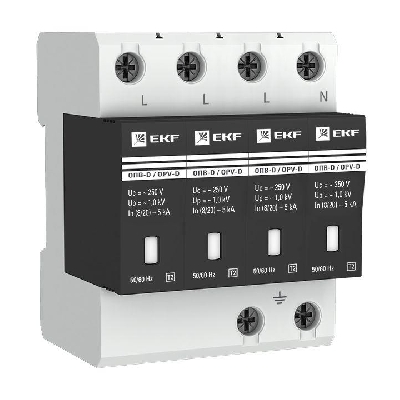 Ограничитель перенапряжения имп. ОПВ-D4 EKF opv-d4