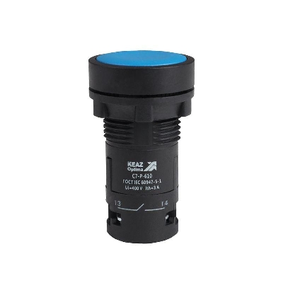 Кнопка OptiSignal Compact D22 С7-P-610 син. 1НО XB7NA61 КЭАЗ 362035