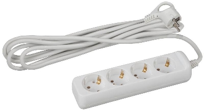 Удлинитель 4х5м с заземл. 16А IP20 U-4e-5m-3х1 ПВС 3х1 Эра Б0028375