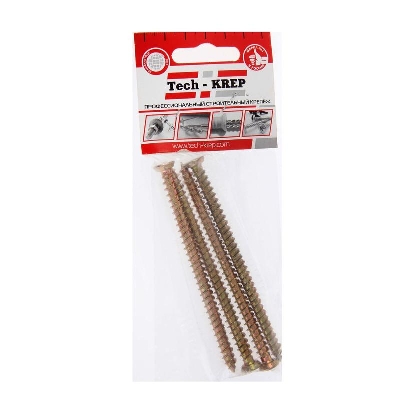 Шуруп по бетону 7.5х112 (уп.4шт) Tech-Krep/Zitar 112226