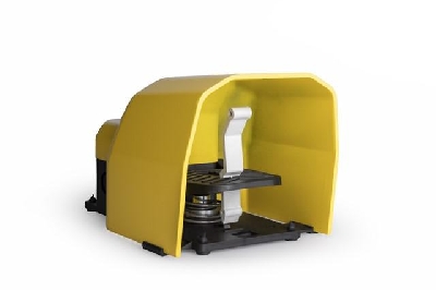 Педаль с защитной крышкой две скорости (2x(1НО+1НЗ)) (с возм. подкл. аксессуаров) EMAS PDKA11GX20