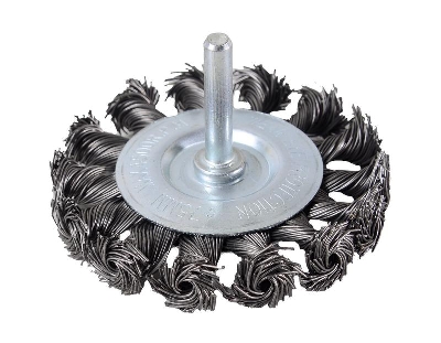 Щетка для дрели плоская крученая 75мм Вихрь 73/1/3/47