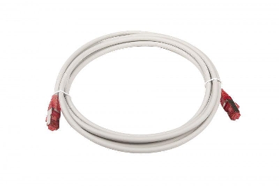 Патч-корд кат.5E F/UTP экранир. LSZH PC-LPM-STP-RJ45-RJ45-C5e-3M-LSZH-GY 3м сер. Hyperline 42338