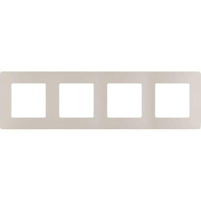 Рамка 4-м Etika сл. кость IEK 672514