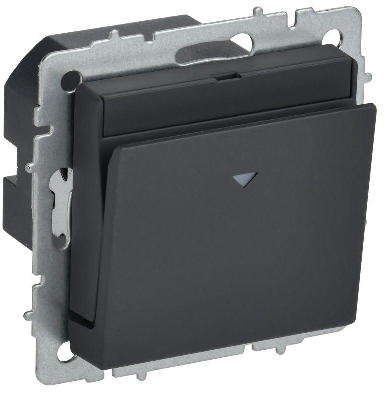 Выключатель карточный BRITE 30А ВС10-1-8-БрГ механизм графит IEK BR-V11-0-10-K53