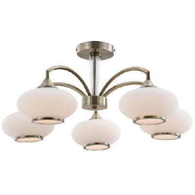 Люстра Avarice 2077-305 5хE27 60Вт классика Rivoli Б0055608