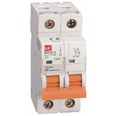 Выключатель автоматический модульный 2п B 6А 10кА BKN-b LS Electric 061206218B