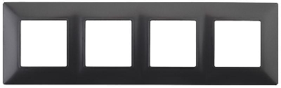 Рамка 4-м 14-5004-05 Elegance антрацит ЭРА Б0034403