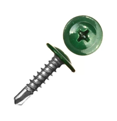 Саморез ШСММ сверло 4.2х16 темн./зел. KP RAL 6005 (уп.20шт) Tech-Krep/Zitar 125490