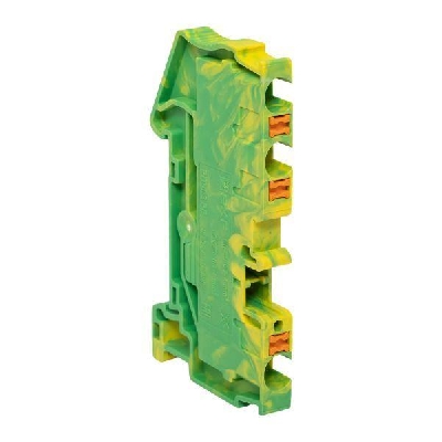 Колодка клеммная пружинная 4 Push-in 3 вывода земля EKF PIT-4-3-pe