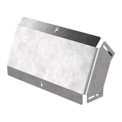 Угол для лотка вертикальный внешний 45град. 400х100 с крышкой Стандарт Промрукав PR16.0576