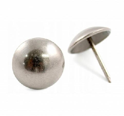 Гвоздь декоративный Сфера 9.5мм 1.3х16мм никель (уп.30шт) Tech-Krep/Zitar 130861