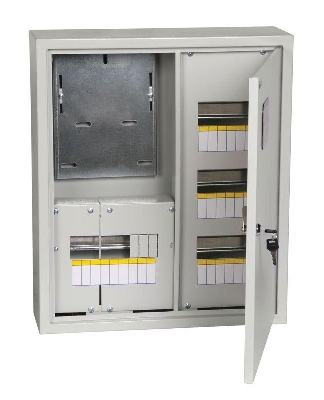 Корпус металлический ЩУРн-3/24 (560х480х165мм) IP31 TITAN IEK MKM32-N-24-31-ZO